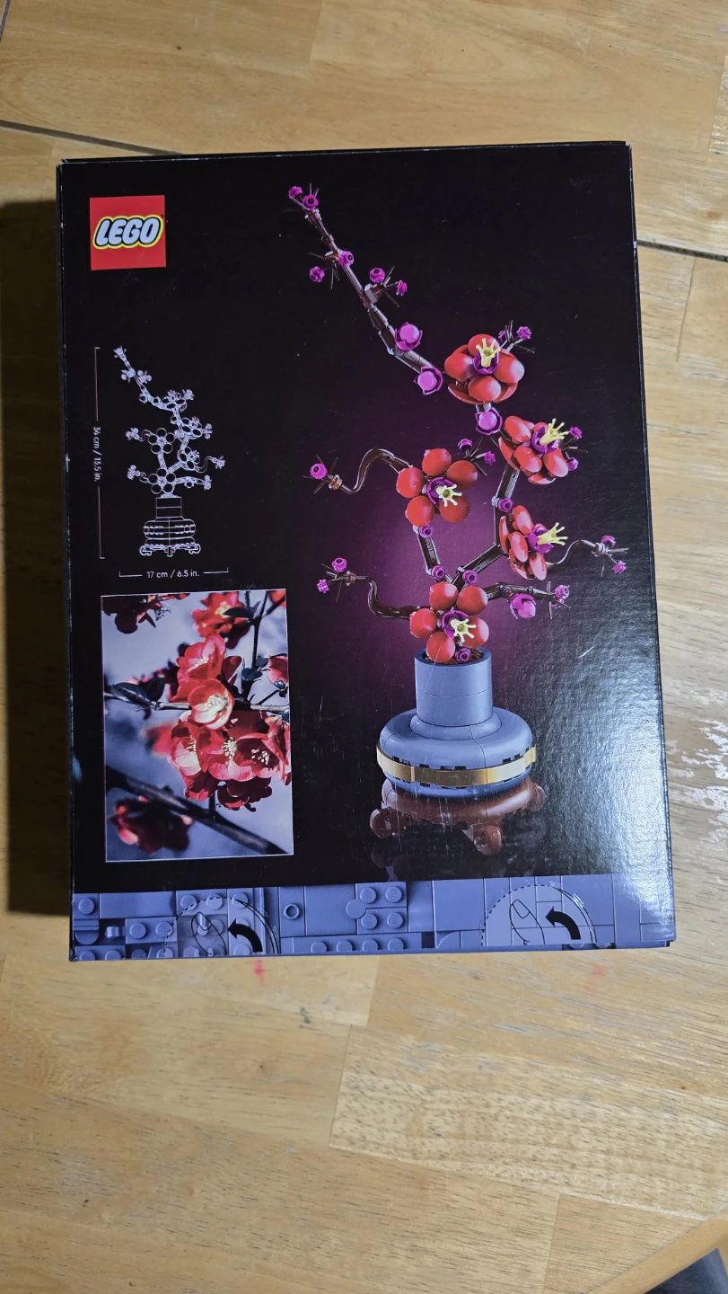 LEGO 10369 Plum Blossom Botanical Collection, New - photo 2