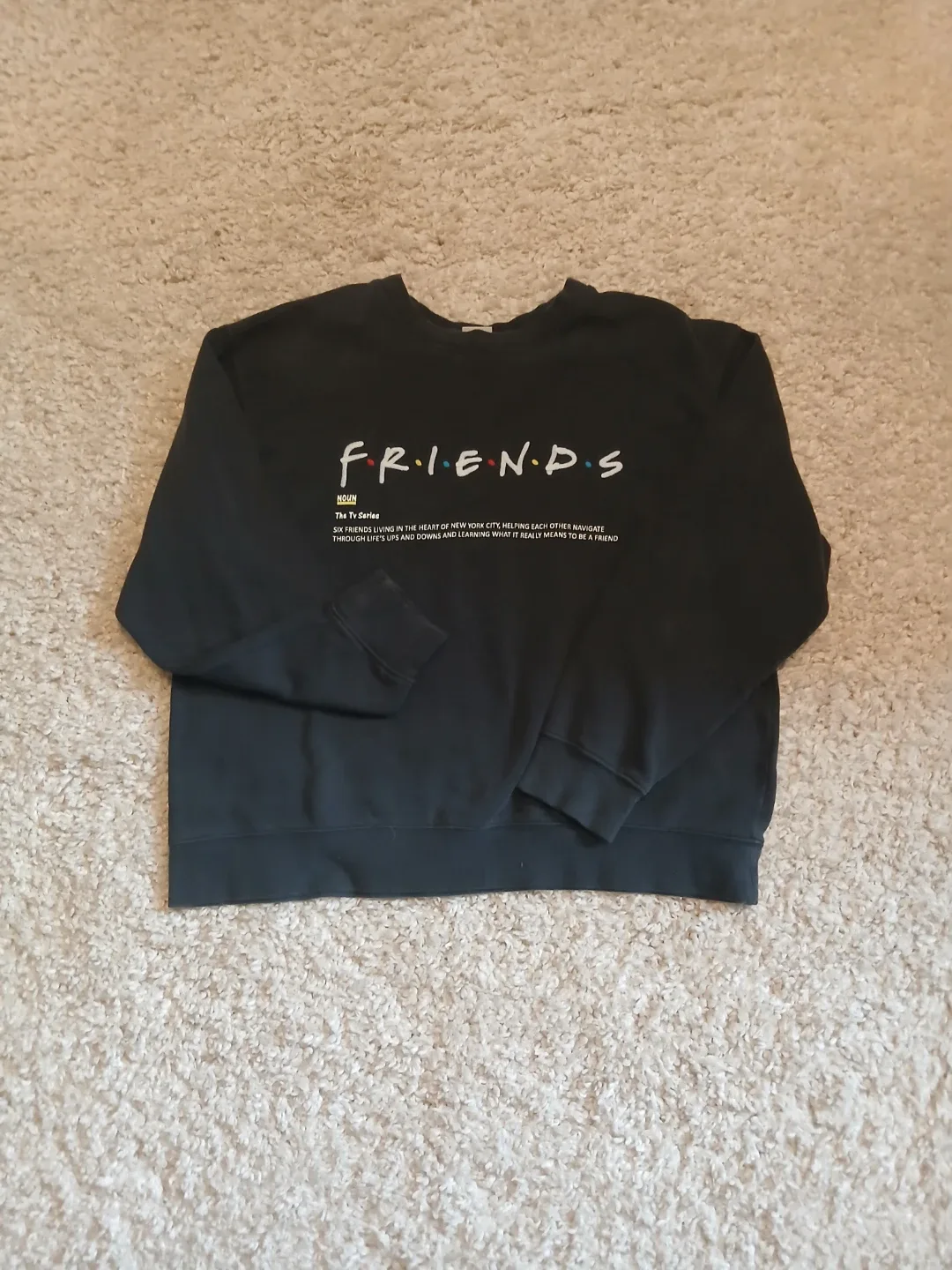 Friends TV Series Black Sweatshirt