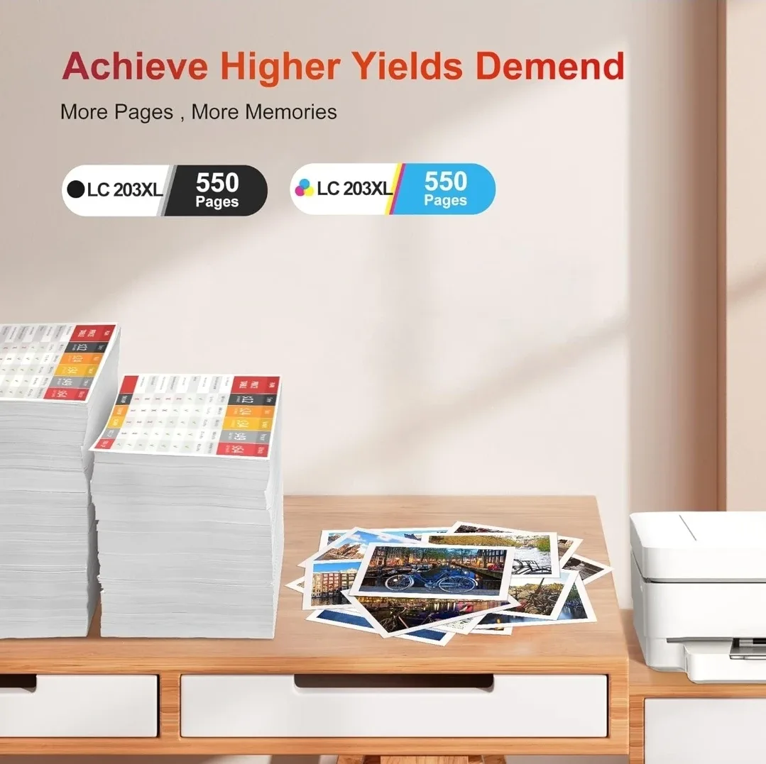 ejet LC203XL Ink Cartridge 11-Pack image indicator(4)