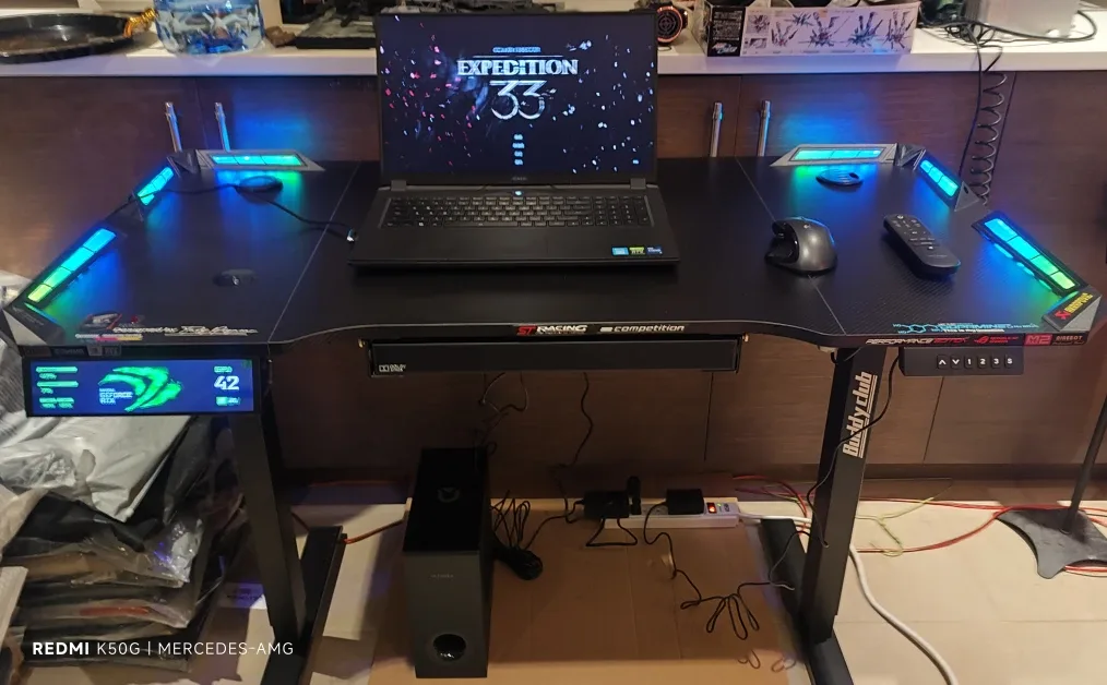 Premium Electric Adjustable Gaming Desk – Fully Upgraded image indicator(2)