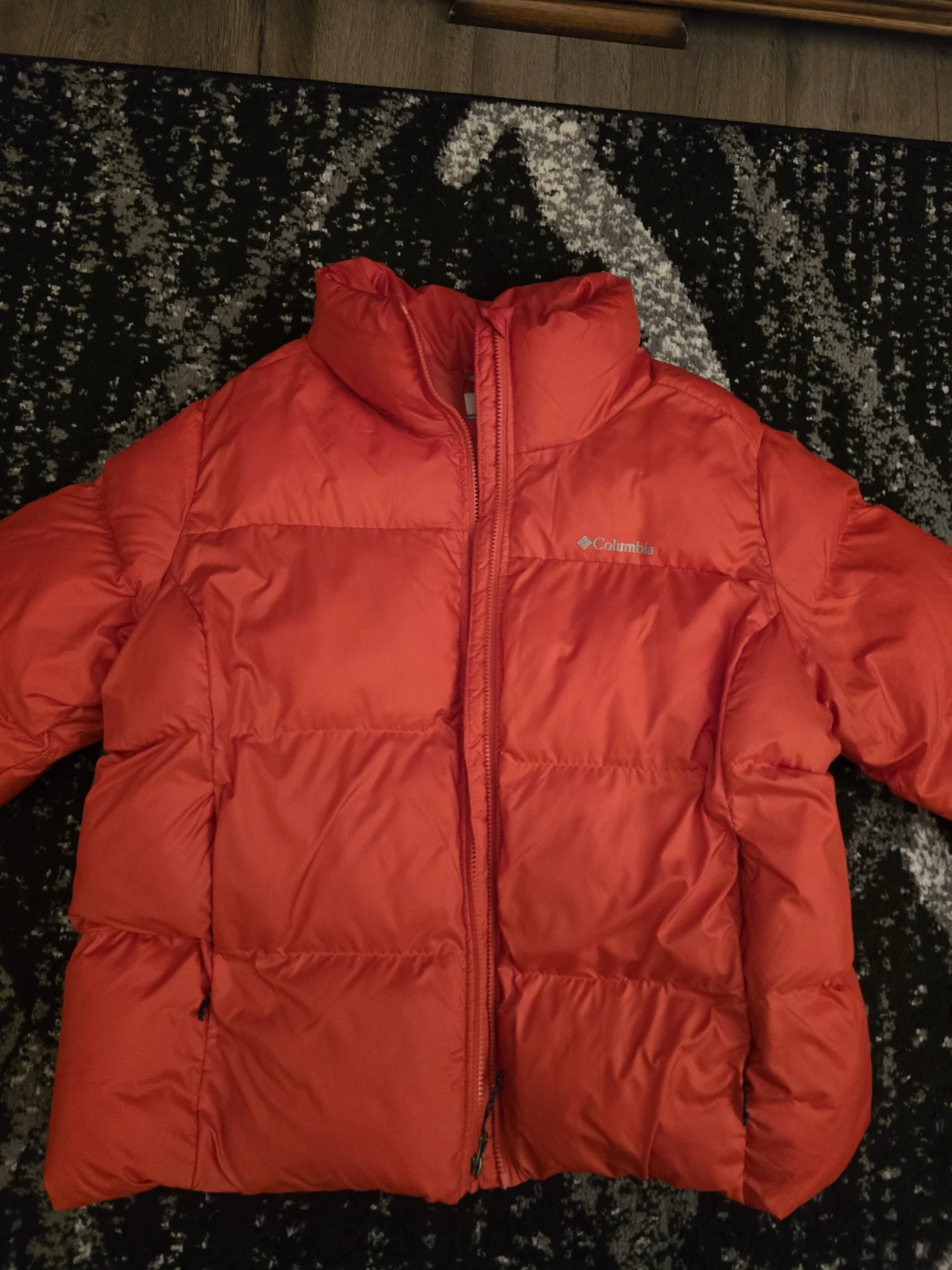 Columbia orange Puffer Jacket