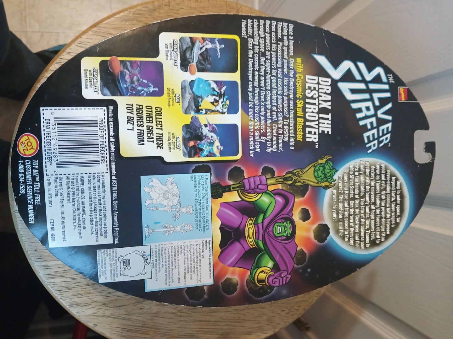 Drax the Destroyer Silver Surfer Cosmic Power Blasters - photo 4