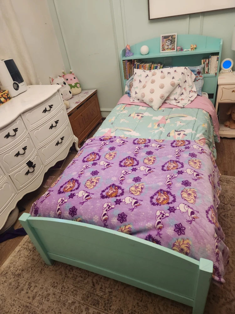 Kids Bed Frame with Storage Drawers
