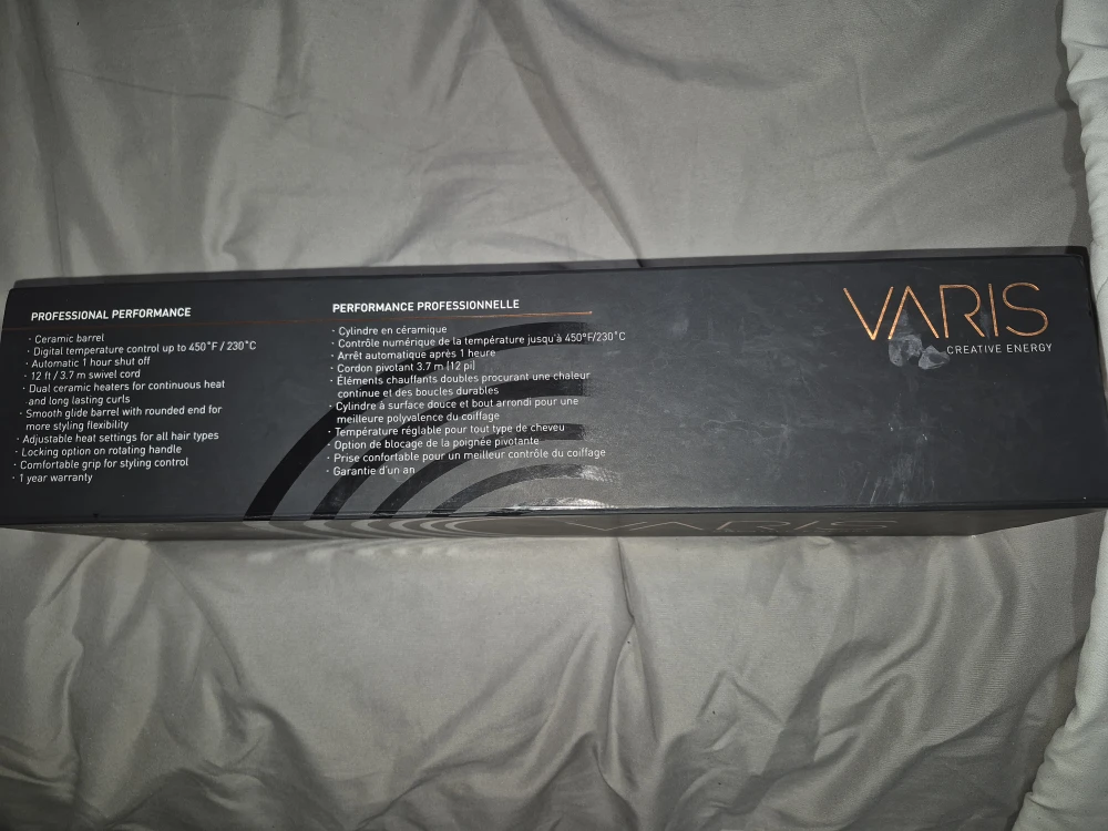 Varis Creative Energy Curling Iron