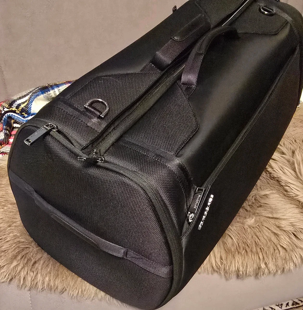 Samsonite Garment Bag & duffle  combo- Black
