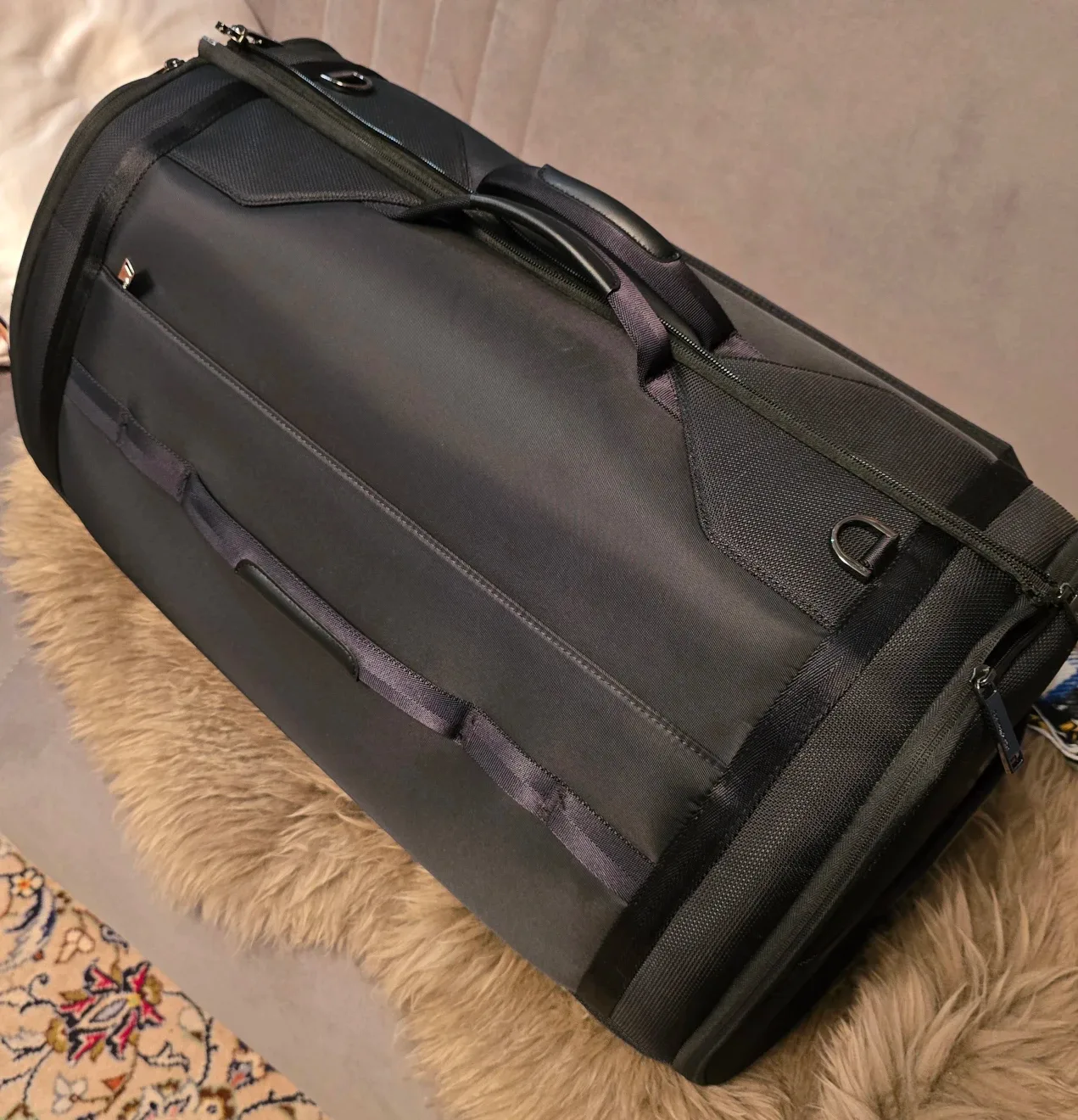 Samsonite Garment & duffle bag combo- Black image indicator(2)