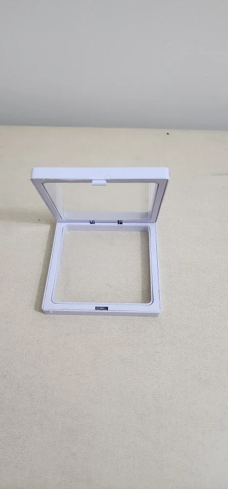 White Floating Display Case