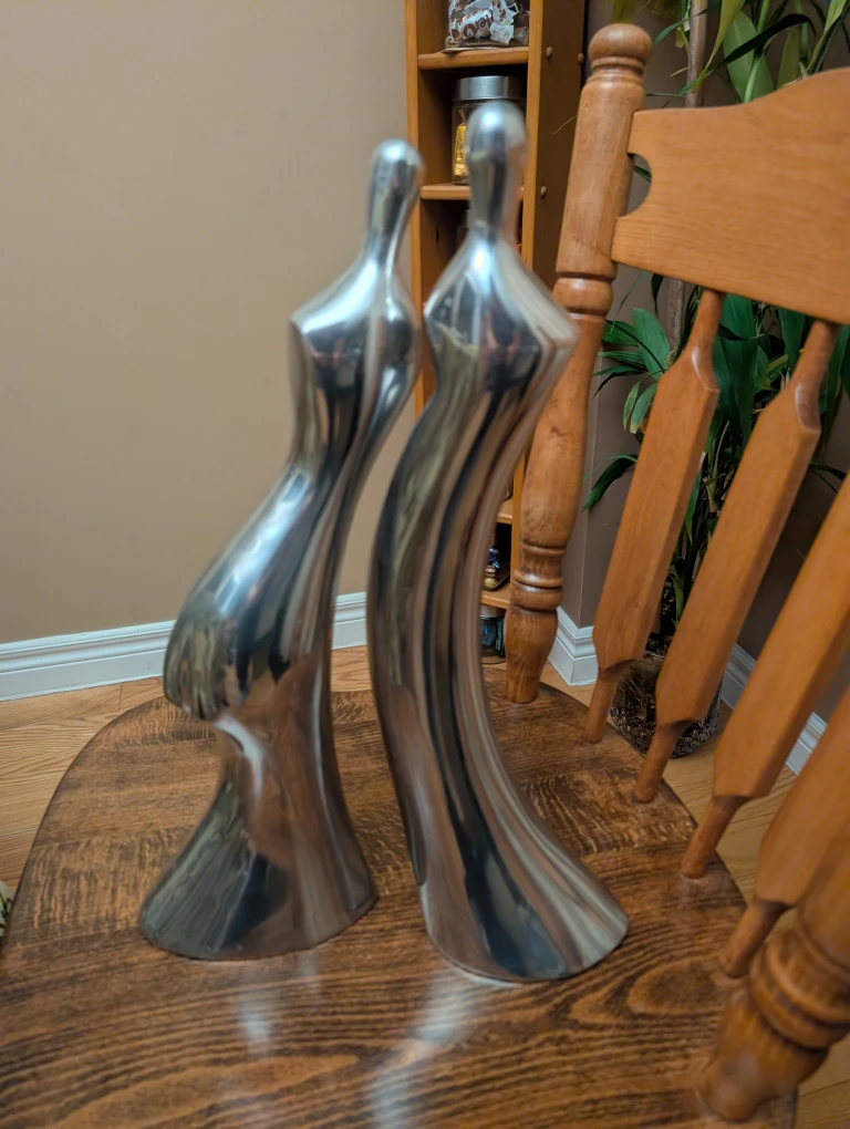 Sculptures 'Par Namorados' - 23x42 cm