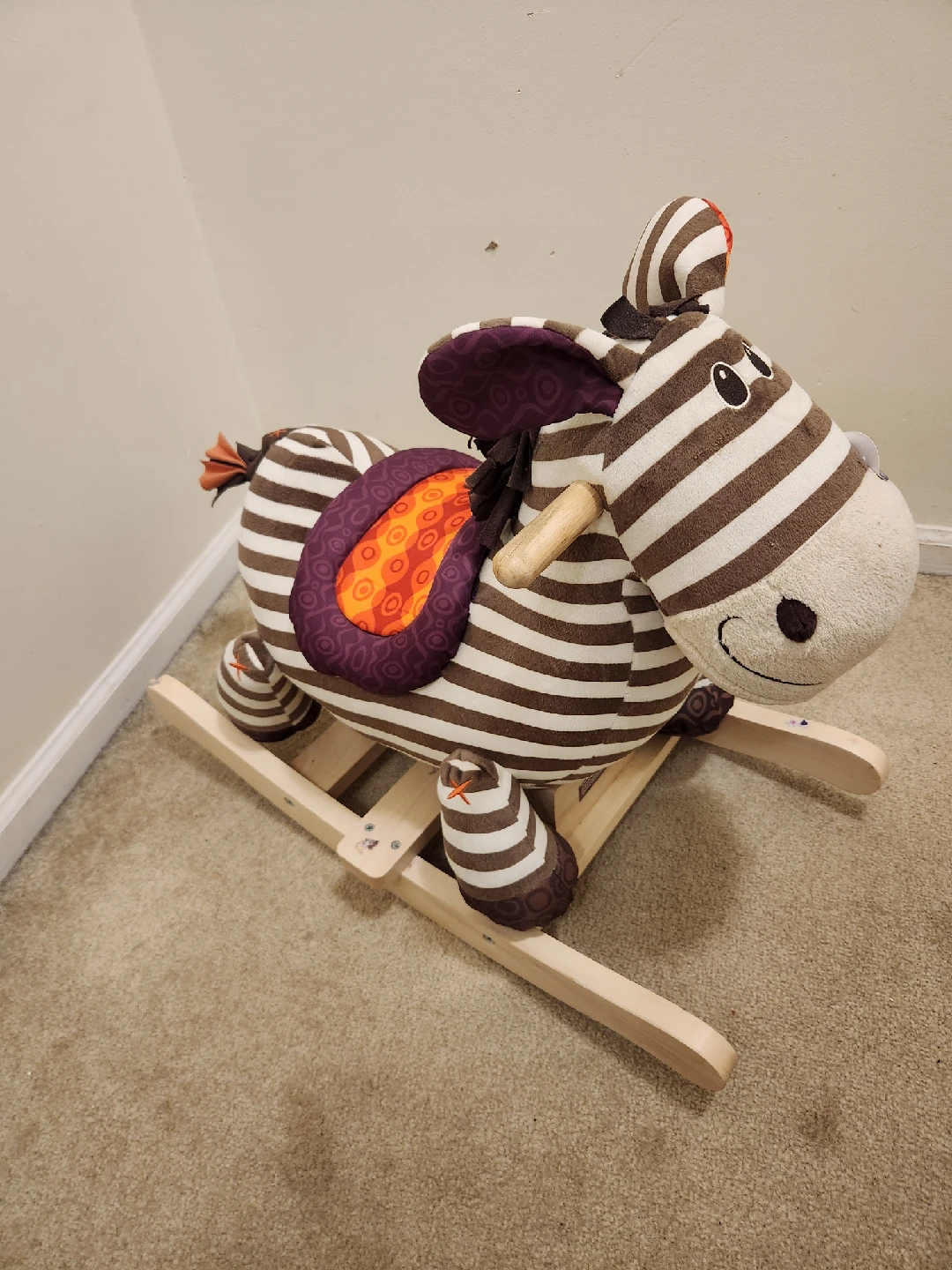 B. toys Zebra Rocking Horse - photo 2