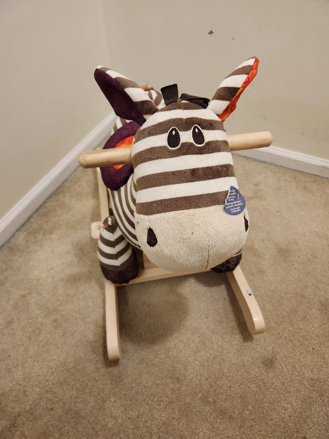 B. toys Zebra Rocking Horse - photo 3