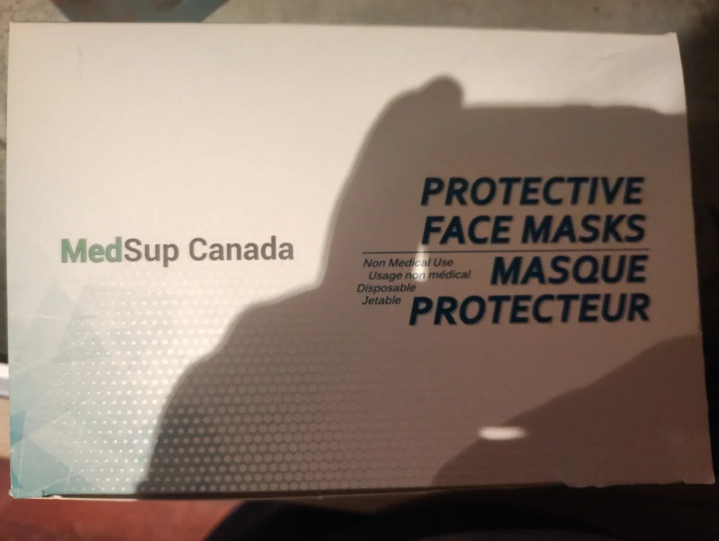 MedSup Canada Protective Face Masks - 20 Pack
