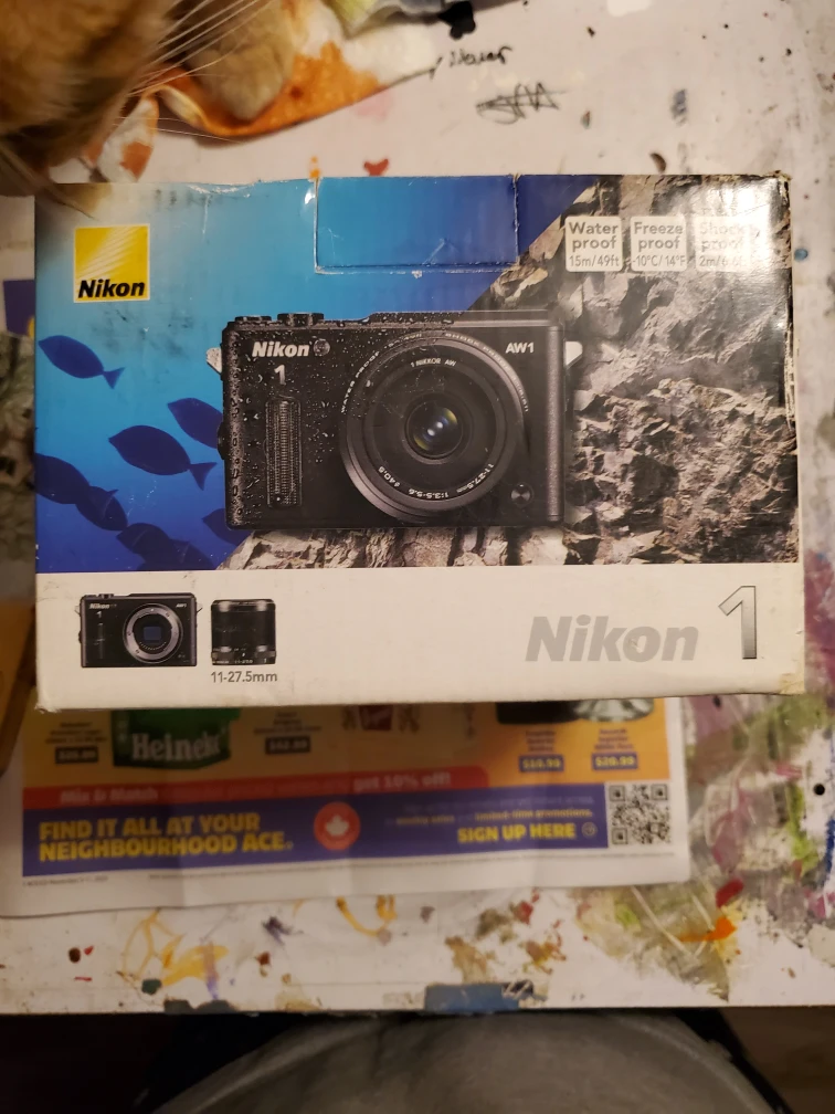 Nikon 1 AW1 Waterproof Digital Camera and lens - photo 3