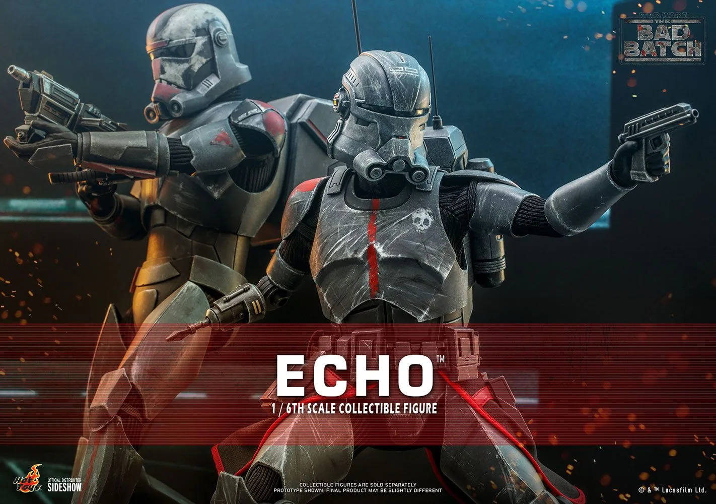 Hot Toys Star Wars Echo 1/6 Scale Figure