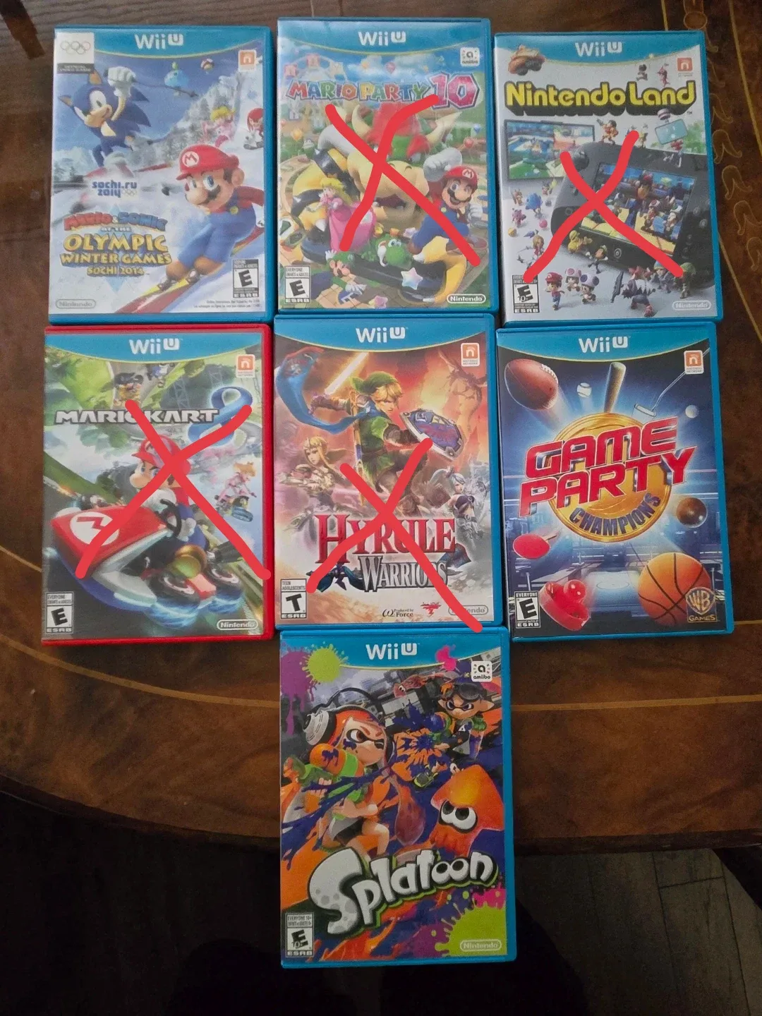 Wii U Games: Mario Party 10, Mario Kart 8, Splatoon, etc