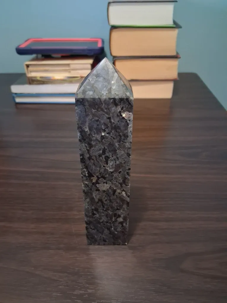 7 Inches Tall Larvikite Igneous Rock Tower image indicator(3)