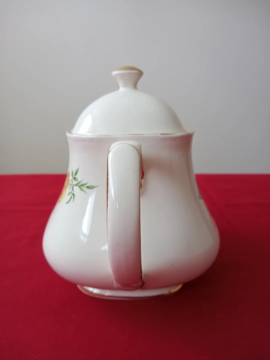 Vintage Floral Teapot by Sadler image indicator(4)
