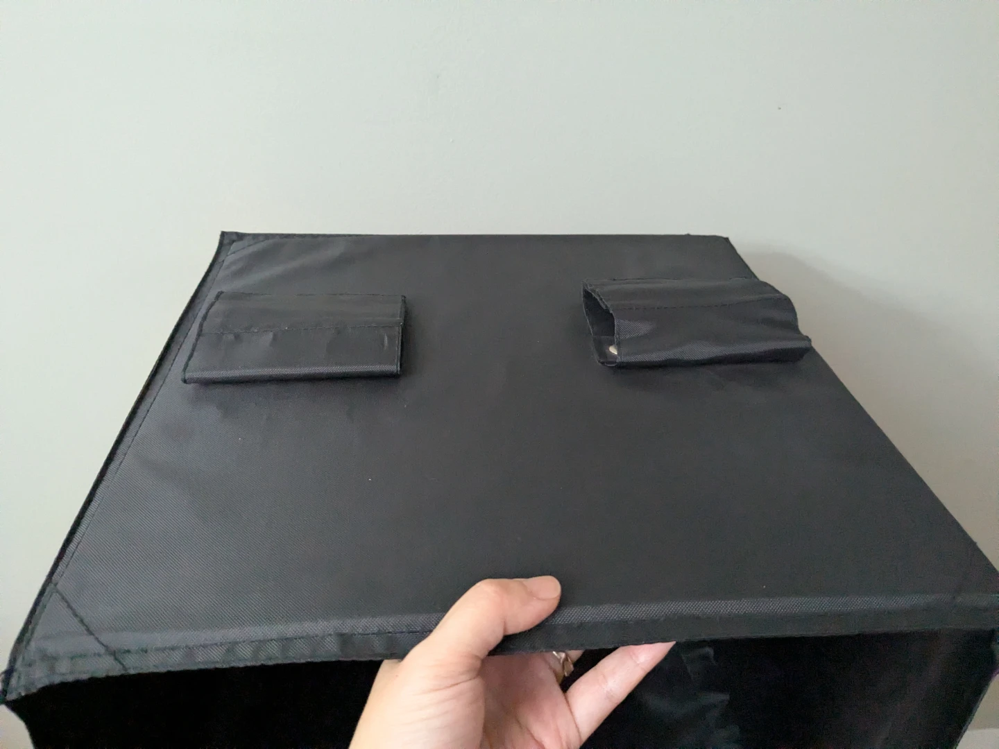 Hanging Closet Organizer - Black - photo 2