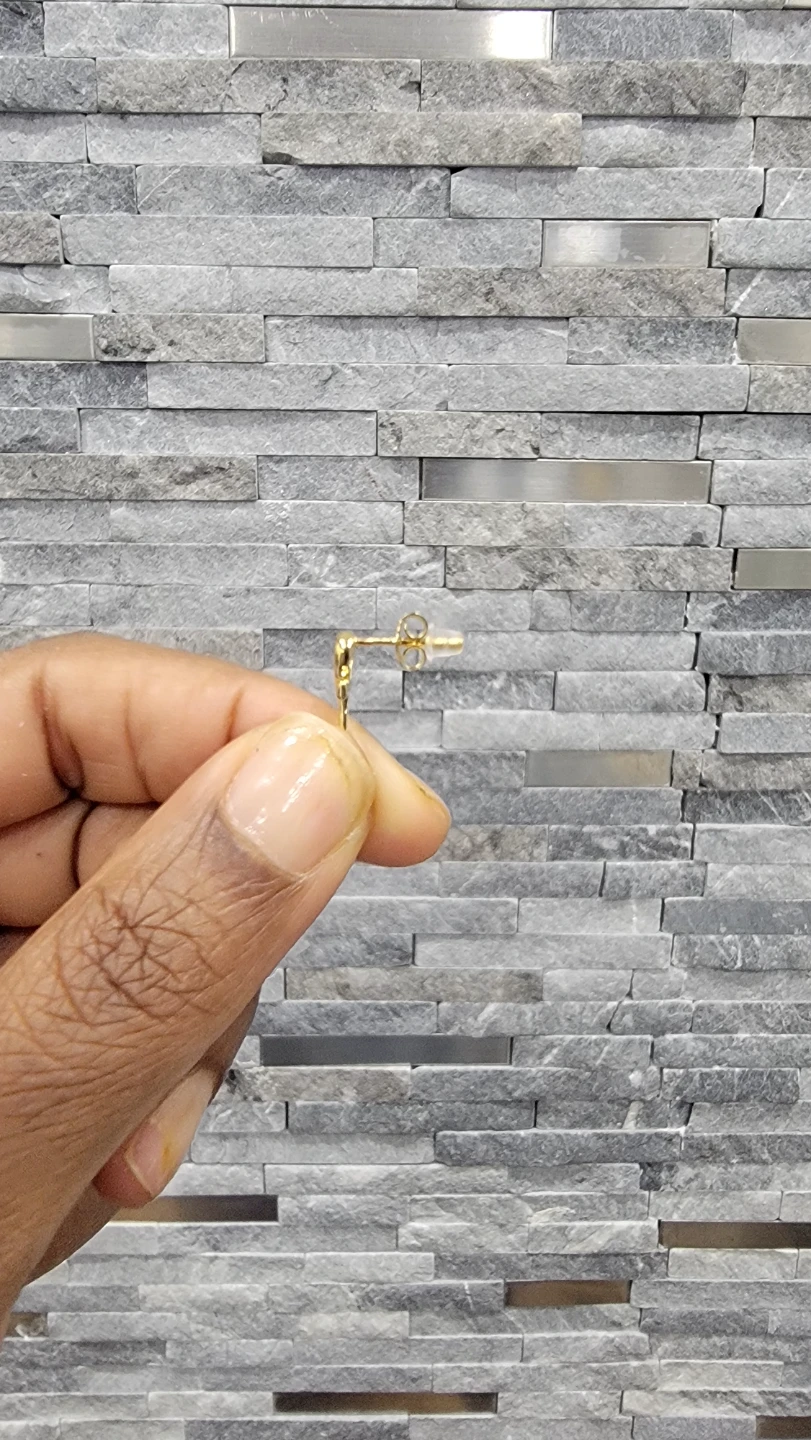 14k Egyptian Ankh Cross earrings - photo 5
