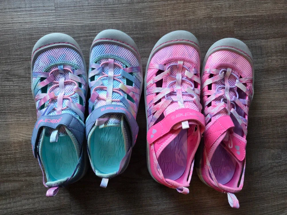 Sketchers Girls' Summer Sandals - like new (Sizes 3 & 5)