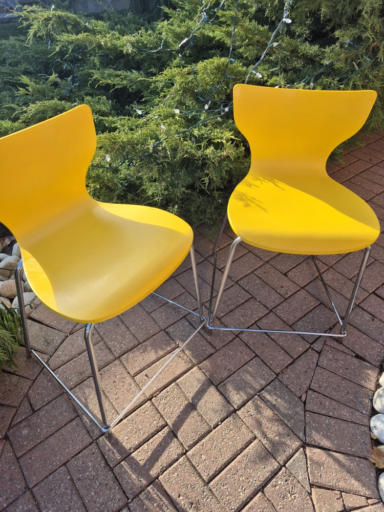Yellow Modern Accent Chairs - GREAT FIND