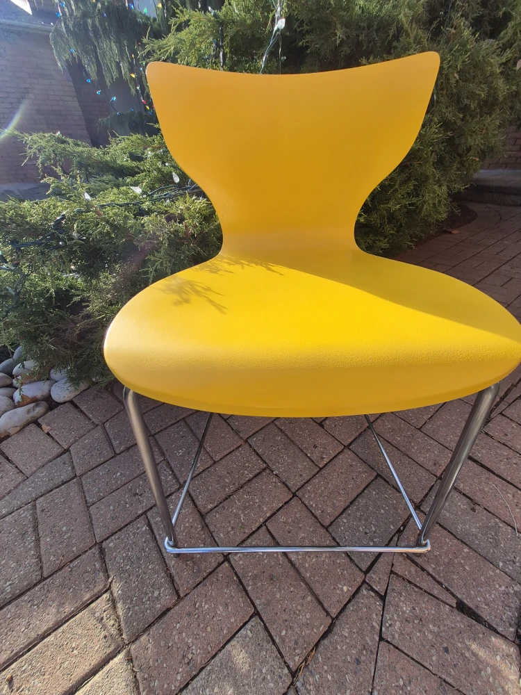 Yellow Modern Accent Chairs - GREAT FIND - photo 3