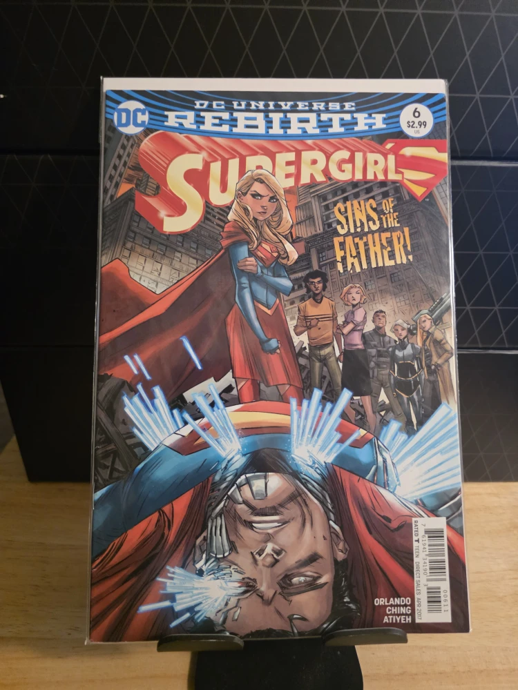 DC Rebirth Supergirl #6 Comic Book