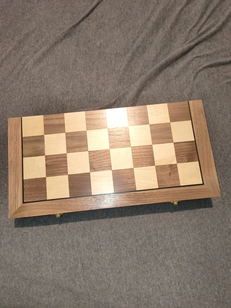 Wooden Chess Set with Board - photo 2