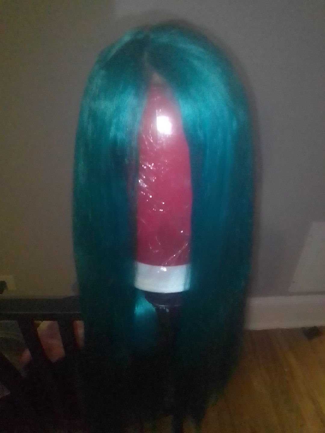 Teal Blue Wig - photo 2