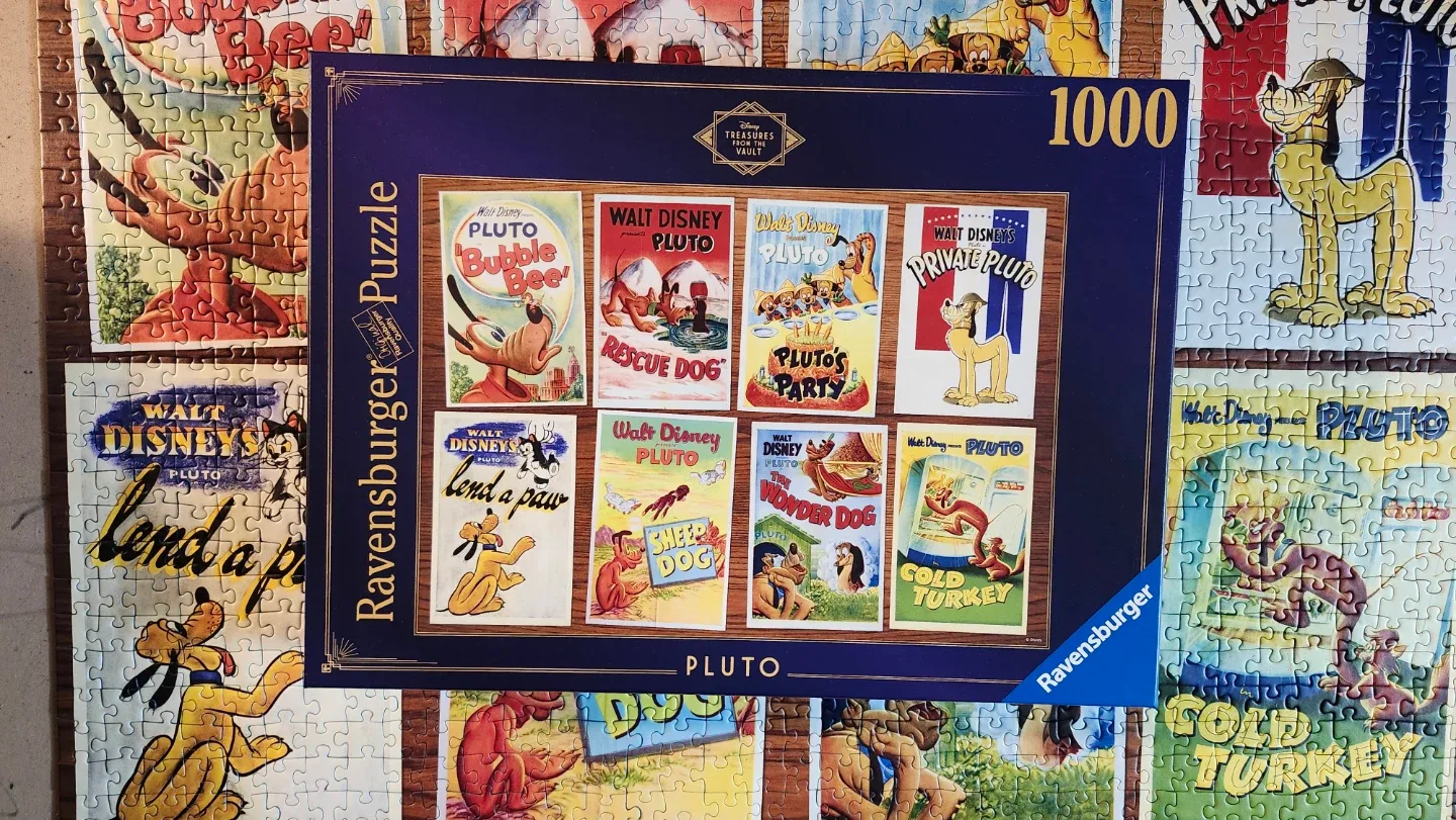 Ravensburger Disney Pluto Puzzle - 1000 Pieces thumbnail