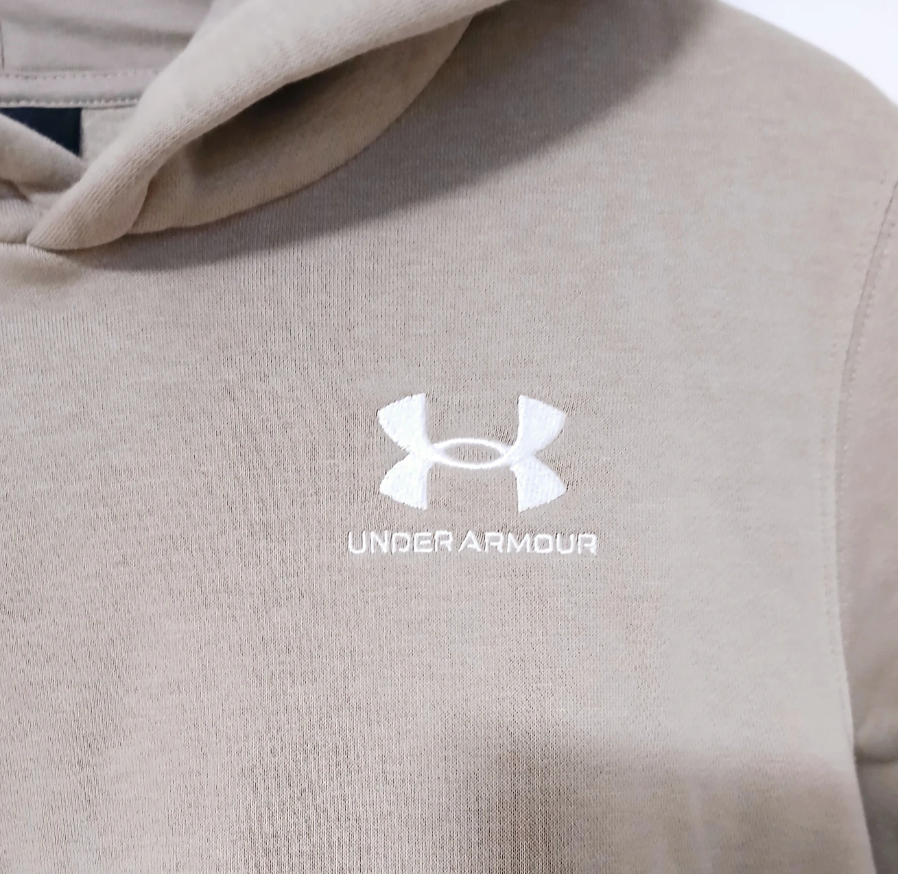 Youth Large Under Armour Beige Hoodie - photo 2