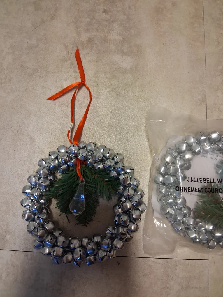 Jingle Bell Wreath Ornament
