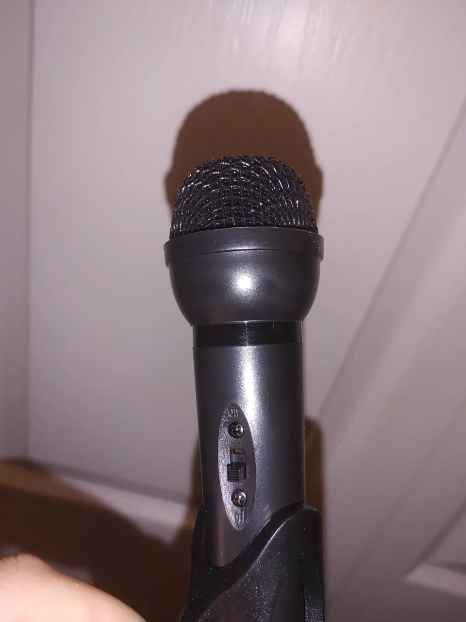 Black Mini Microphone with Stand New image indicator(3)