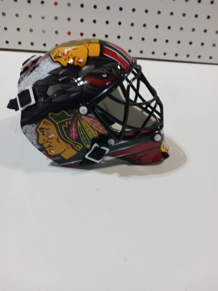 Chicago Blackhawks Goalie Mask - photo 2