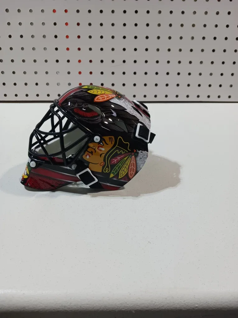 Chicago Blackhawks Goalie Mask image indicator(3)