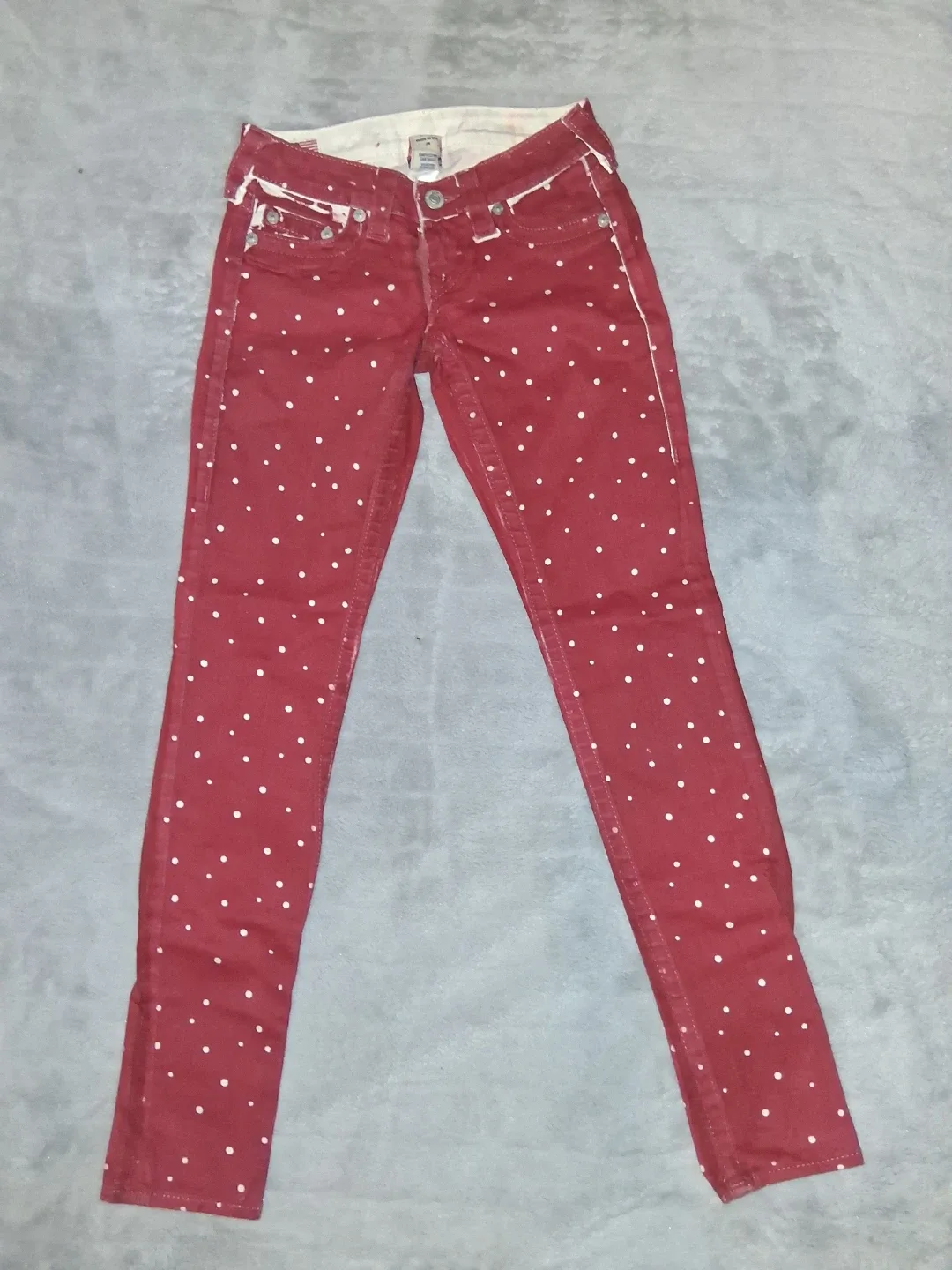 True Religion Polka Dot Jeans