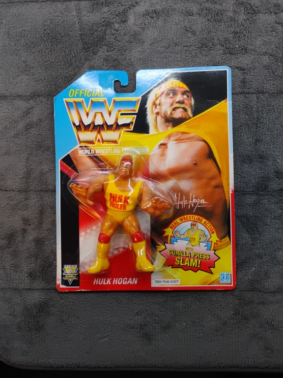 Hasbro Hulk Hogan. MOC 1990