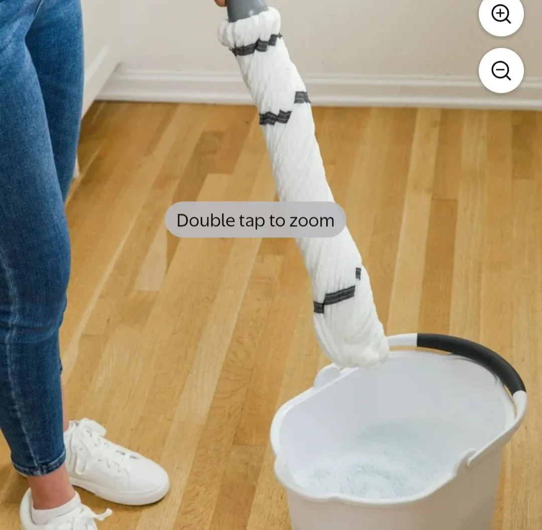 New Sharper Image Microfiber Twist Mop image indicator(2)