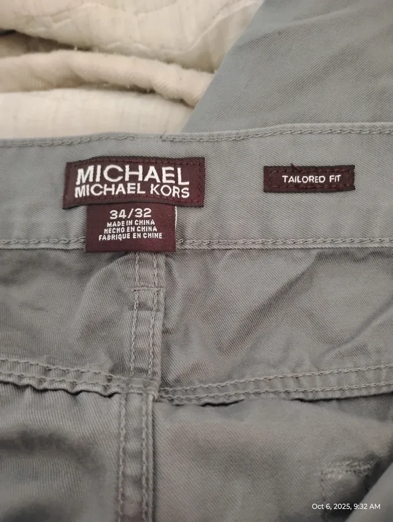 Michael Kors Tailored Fit Pants 34/32