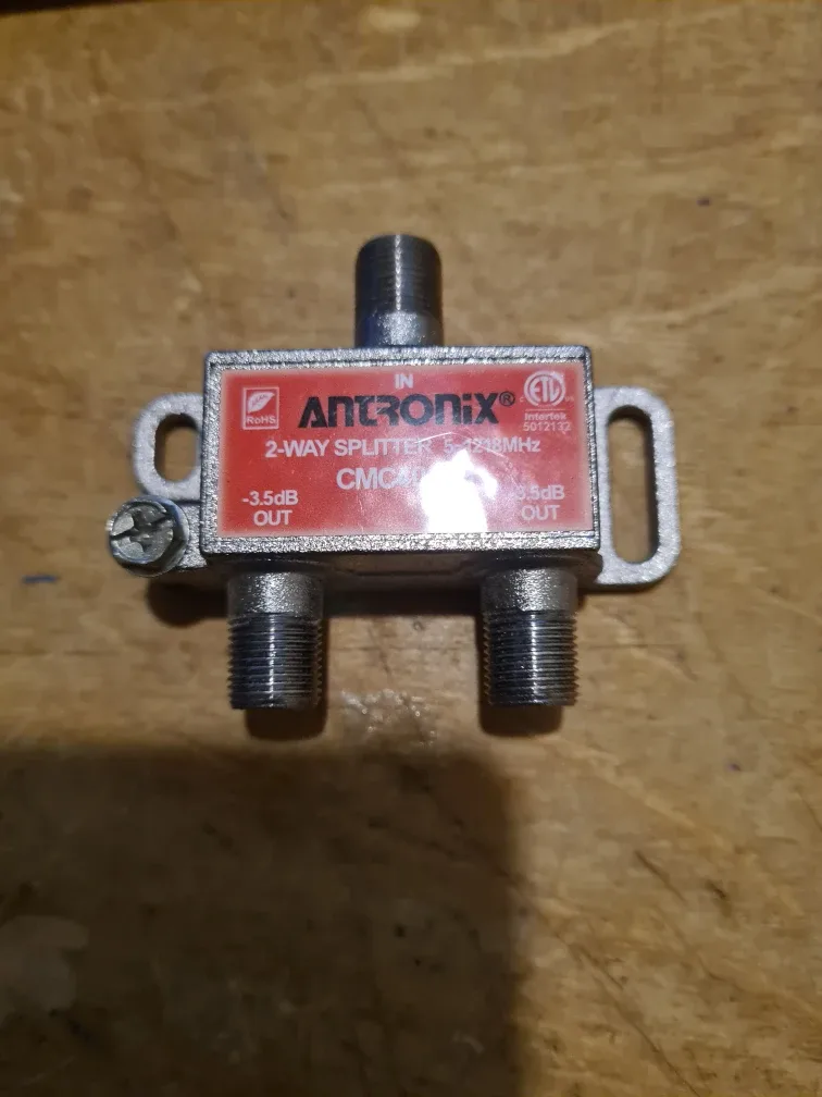 Antronix 2-Way Splitter 5-1218MHz