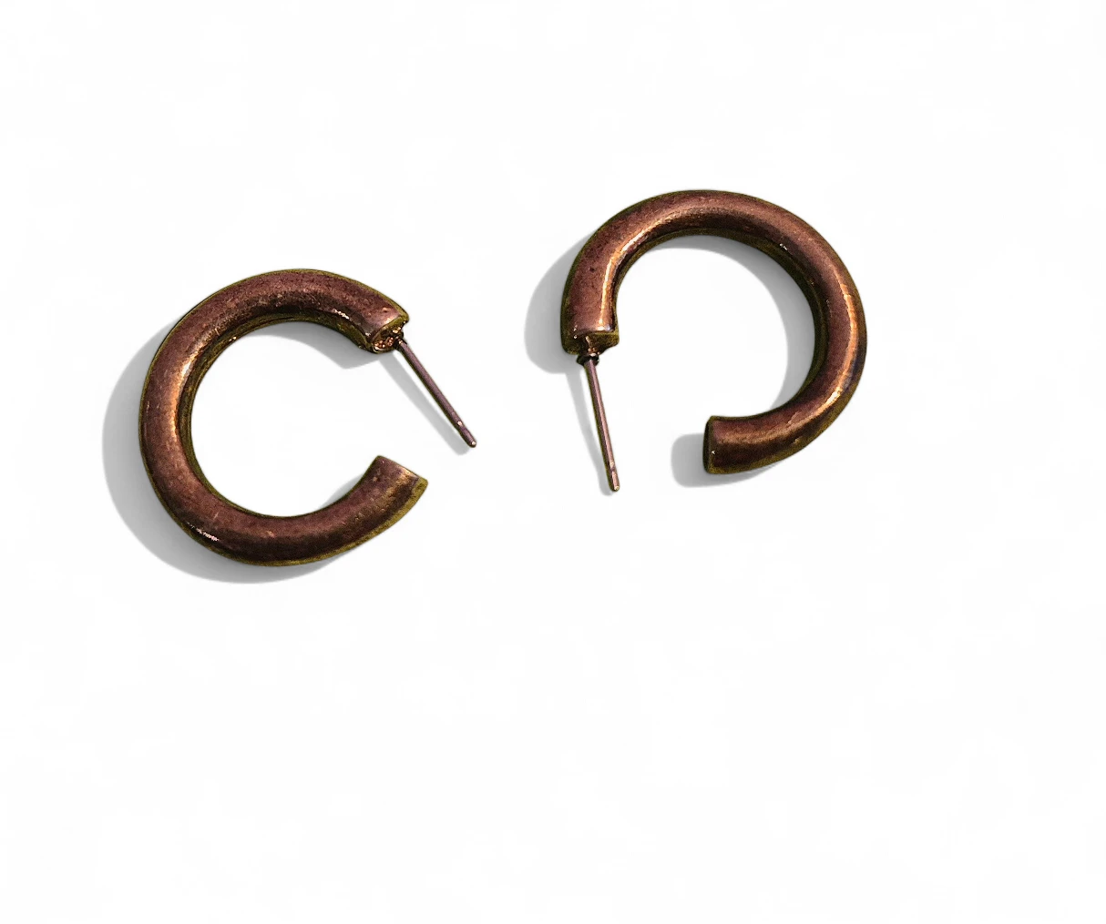 C Hoop earrings for women