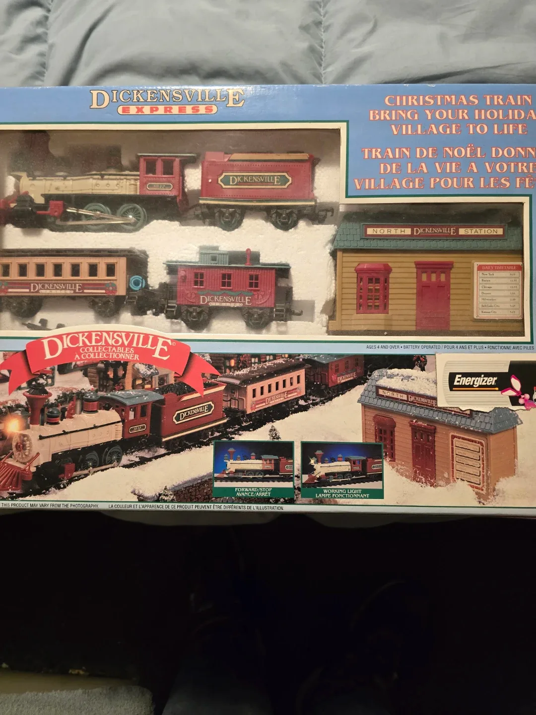 Dickensville Express Christmas Train Set