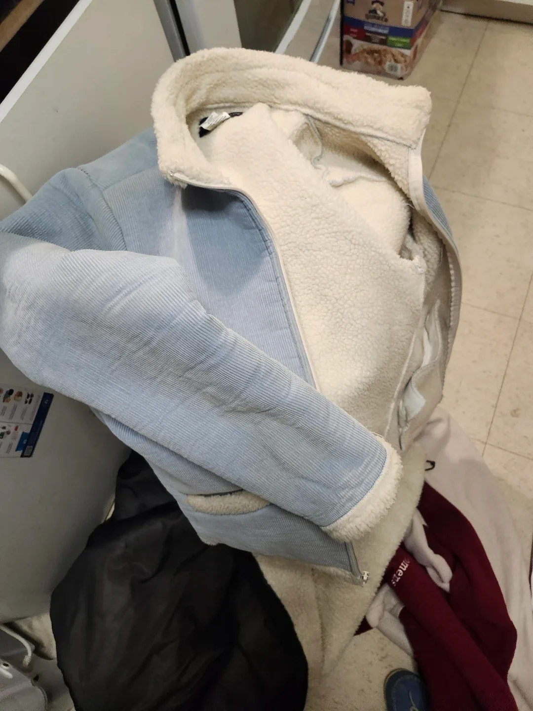 Fleece Lined Corduroy Vintage Jacket🥕 image indicator(2)