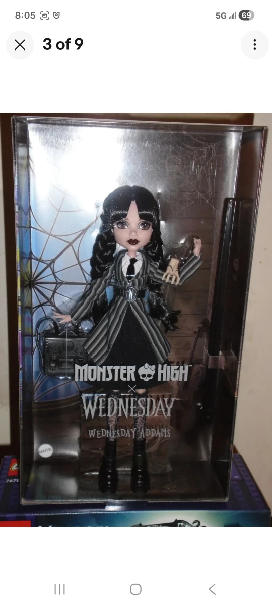 Monster High Wednesday Addams Doll & LEGO Set - photo 3