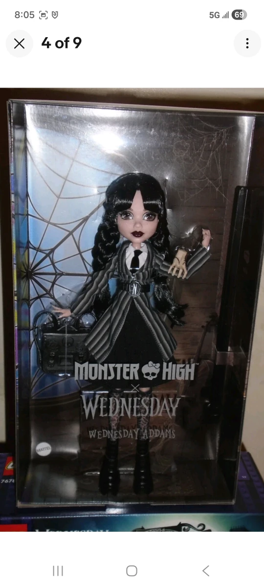 Monster High Wednesday Addams Doll & LEGO Set - photo 4