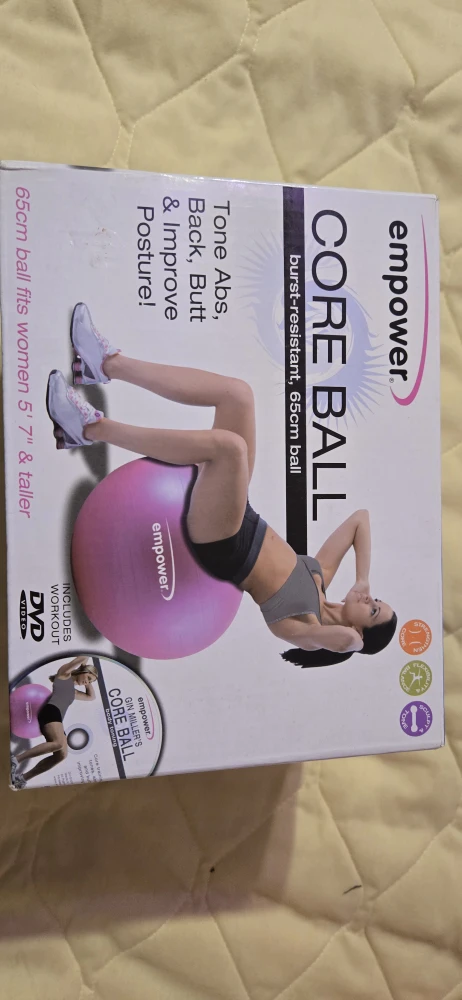 Empower Core Ball 65cm with DVD