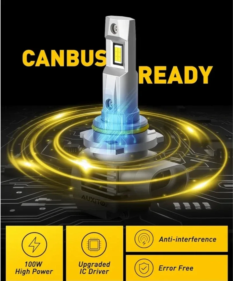 AUXITO 9005 LED Headlight Bulbs image indicator(4)