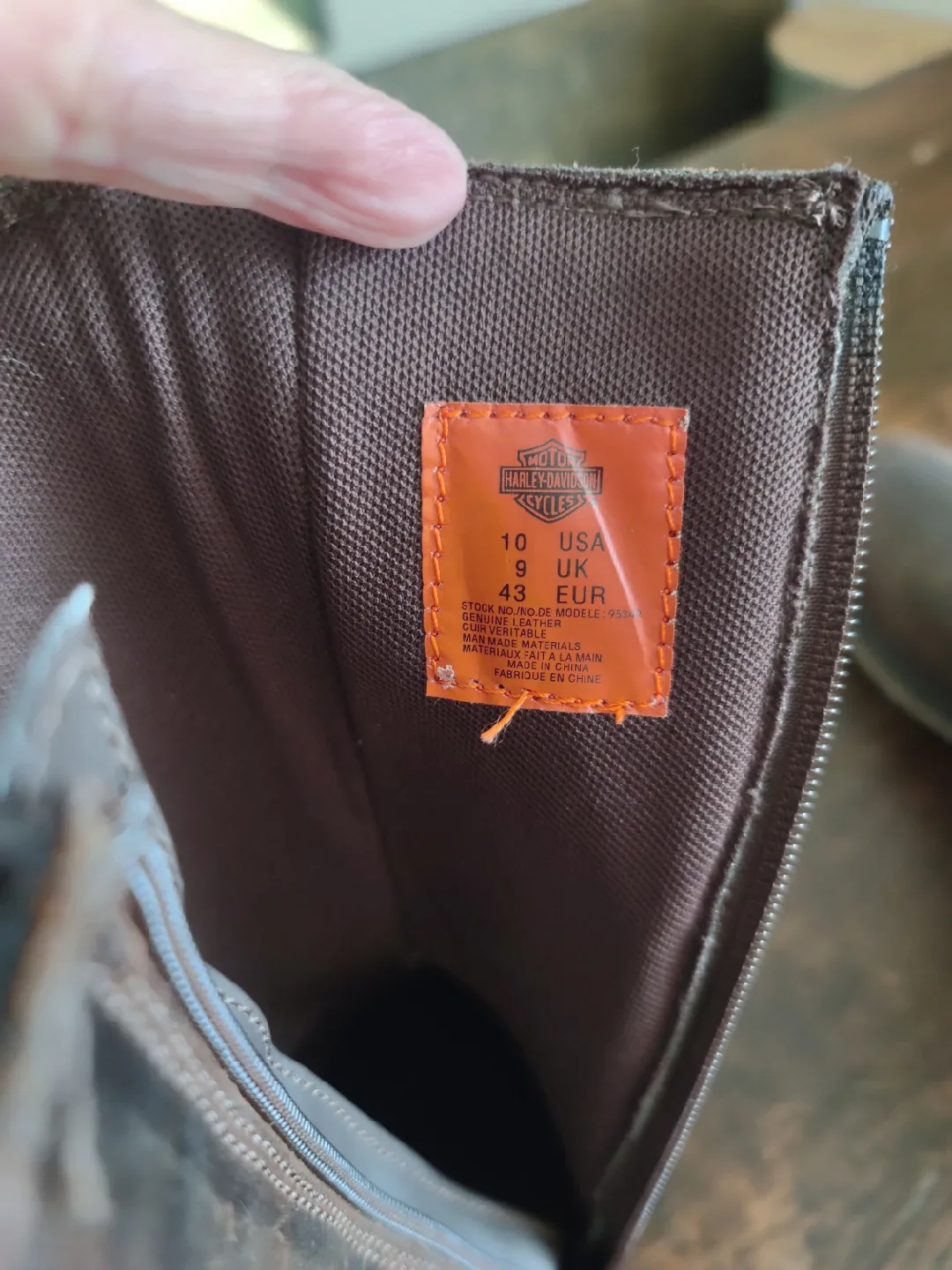 Harley-Davidson Boots, Size 10 image indicator(2)