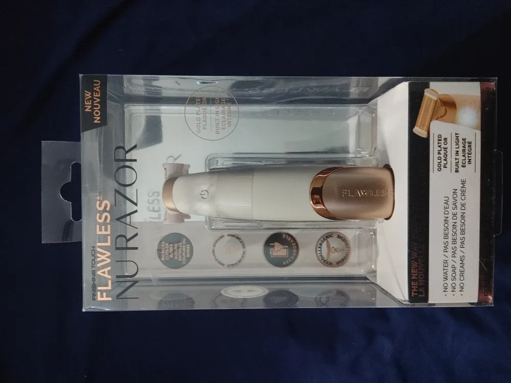Finishing Touch Flawless NuRazor - New in Box!