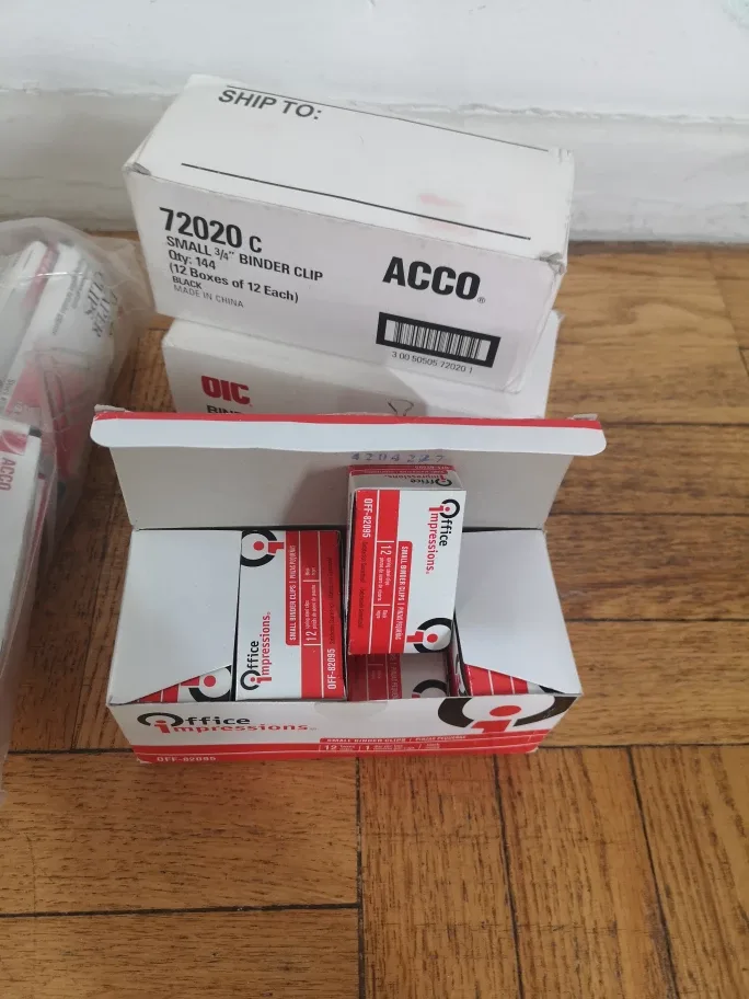 Paper Clips & Binder Clips - ACCO, Office Impressions