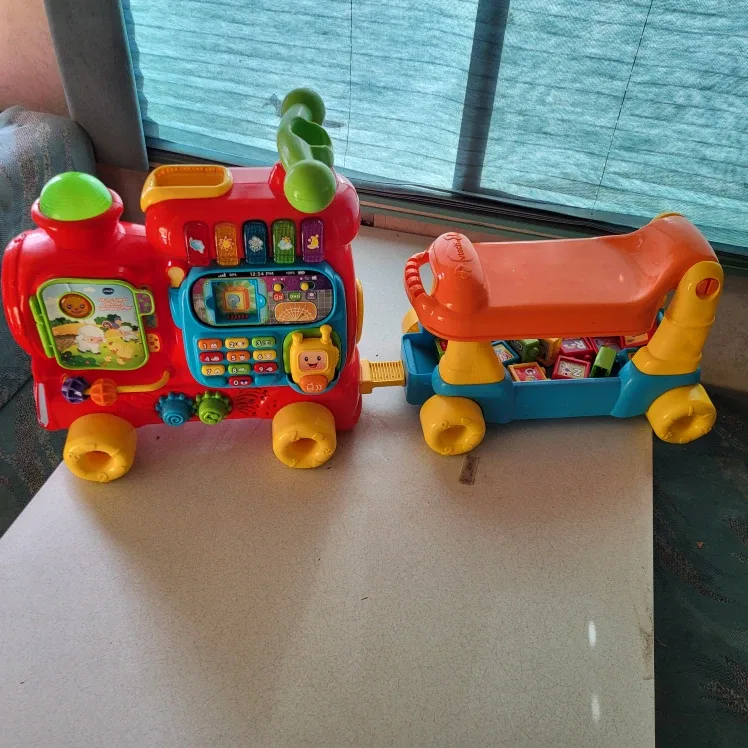 VTech Alphabet Train Ride-On Toy